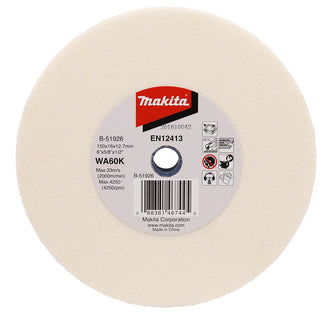 Makita Slijpst. 150X16X12,7mm WA60K Slijpsteen – B-51926