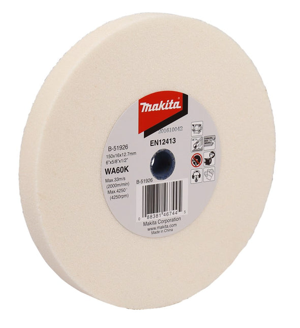 Makita Slijpst. 150X16X12,7mm WA60K Slijpsteen – B-51926