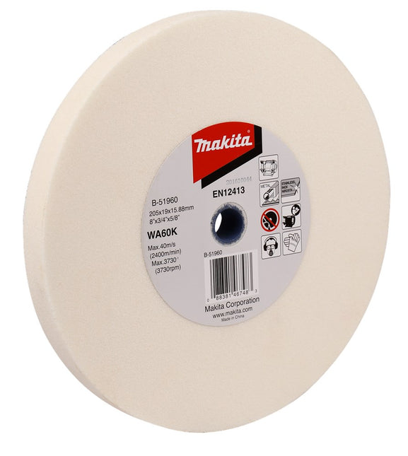 Makita Slijpst. 205X19X15,88mm WA60K Slijpsteen – B-51960