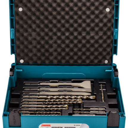 Makita SDS+ Boren + Beitelset 17-Delig SDS Boor/beitelset – B-52059