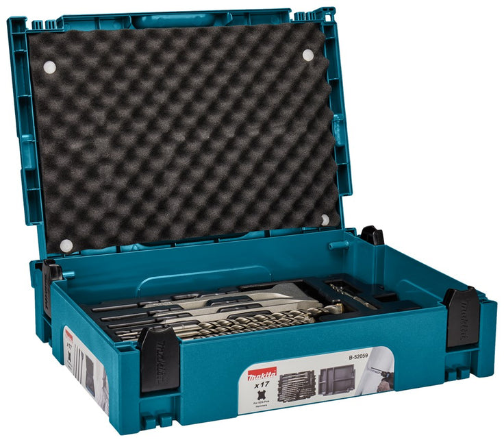 Makita SDS+ Boren + Beitelset 17-Delig SDS Boor/beitelset – B-52059