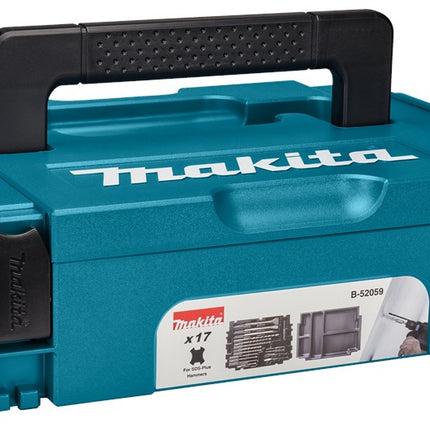Makita SDS+ Boren + Beitelset 17-Delig SDS Boor/beitelset – B-52059