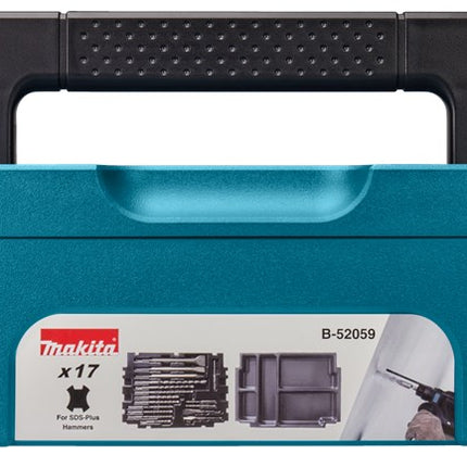 Makita SDS+ Boren + Beitelset 17-Delig SDS Boor/beitelset – B-52059