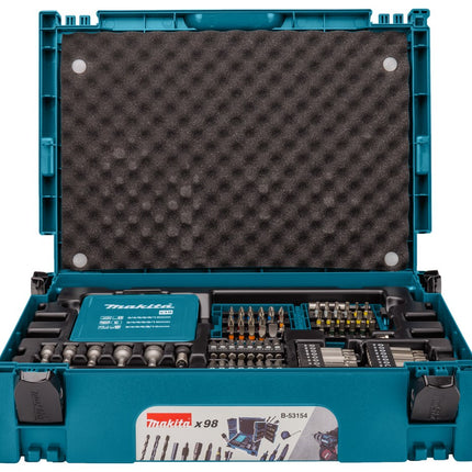 Makita BOOR-/schroefbitset 98-Delig – B-53154