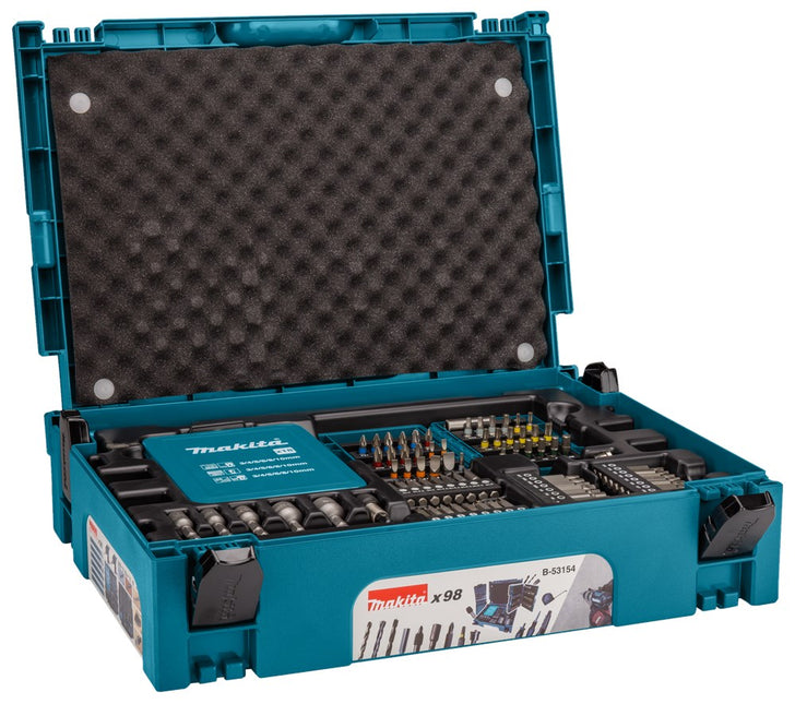 Makita BOOR-/schroefbitset 98-Delig – B-53154