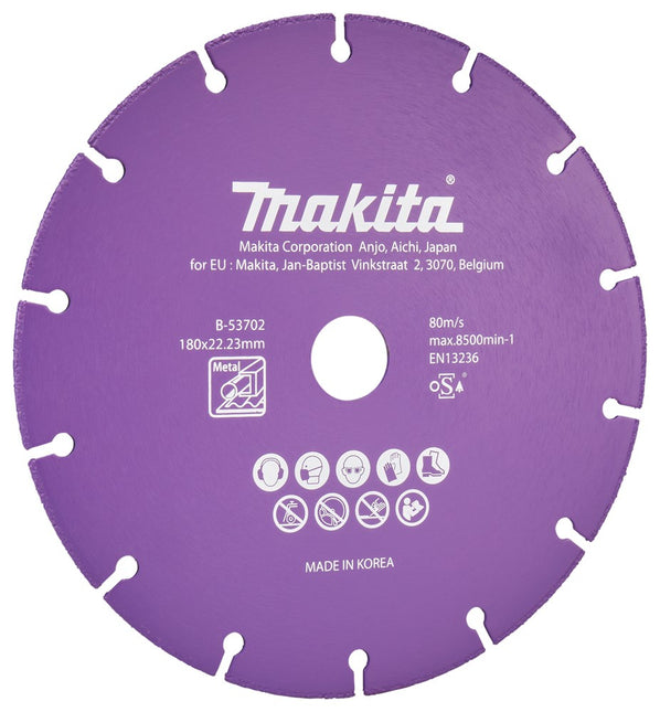 Makita DOORSLIJPSCHIJF 180X22,23X1,3MM