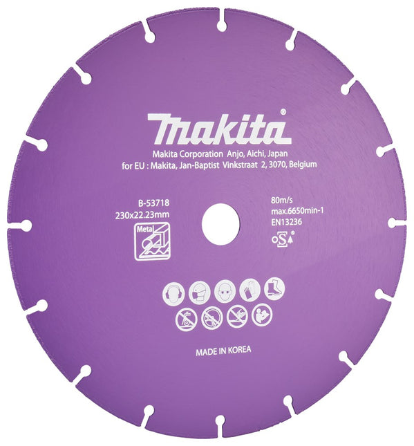 Makita DOORSLIJPSCHIJF 230X22,23X1,3MM
