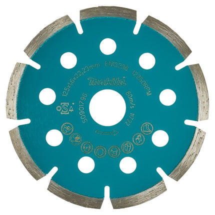 Makita Diamantschijf 125X22,23X1,6mm – B-53796