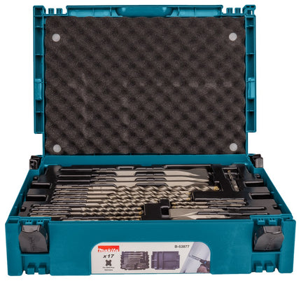 Makita BOOR-/beitelset 17-Delig SDS-PLUS – B-53877