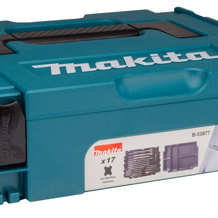 Makita BOOR-/beitelset 17-Delig SDS-PLUS – B-53877