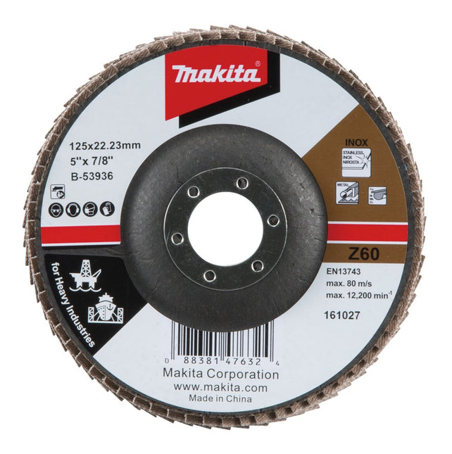 Makita LAMELLENSCHUURSCHIJF 125MM Z60