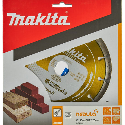 Makita Diamantschijf 150X22,23X2,0mm Oranje – B-54003