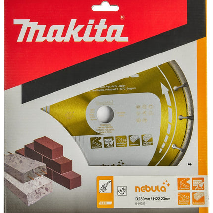 Makita Diamantschijf 230X22,23X2,4mm Oranje – B-54025