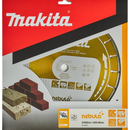 Makita Diamantschijf 300X20X2,8mm Oranje – B-54031
