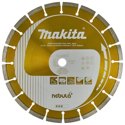 Makita Diamantschijf 300X20X2,8mm Oranje – B-54031