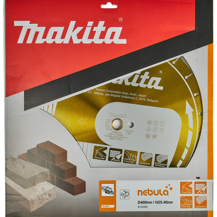 Makita Diamantschijf 400X25,4X3,4mm Oranje – B-54069