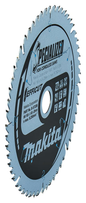 Makita Zaagblad Efficut 165X20X1,45 56T 23G Hout 165X20X1,6 – B-57336