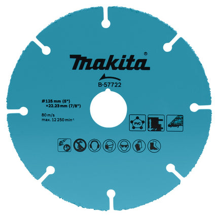Makita Doorslijpschijf 125X22,23X2,0mm – B-57722