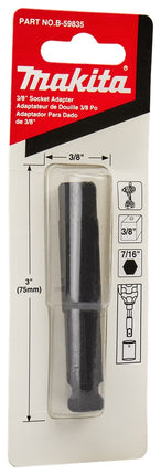 Makita Krachtdopadapter 7/16X3/8 – B-59835