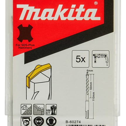 Makita B2S Betonboor 6X110mm – B-60274