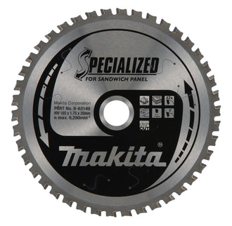Makita HM Zaagblad 165X20X42T - Sandwichpaneel Cirkelzaagblad 165X20X1,75mm 42T B-63133 – B-63149