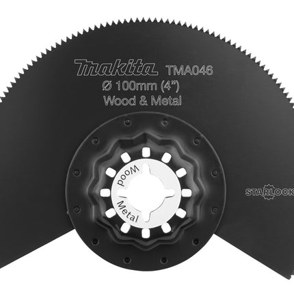 Makita TMA046 Segmentzaagblad 100mm Hout&staal Hout & Staal – B-64808