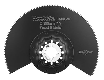 Makita TMA046 Segmentzaagblad 100mm Hout&staal Hout & Staal – B-64808
