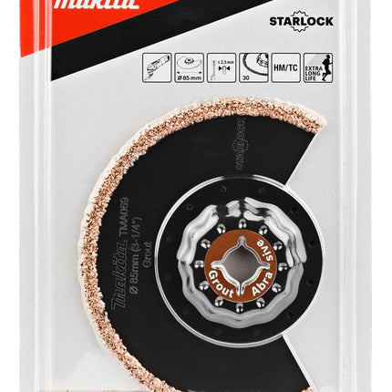 Makita TMA069 Segm.frees. HM 85mm K30 Segmentfrees – B-65028
