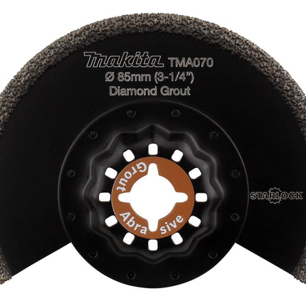 Makita TMA070 Segm.frees. diamant 85mm K40 Segmentfrees Diameter – B-65034