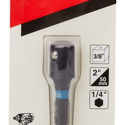 Makita Dopadapter 1/4" >3/8 3/8" Impblk – B-66868