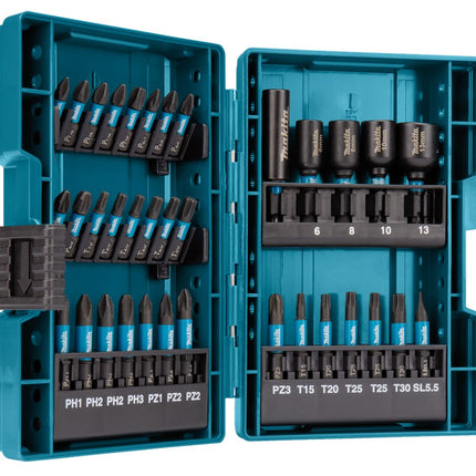 Makita Impact 35-Delige Schroefbitset Black 35-Delig – B-66880