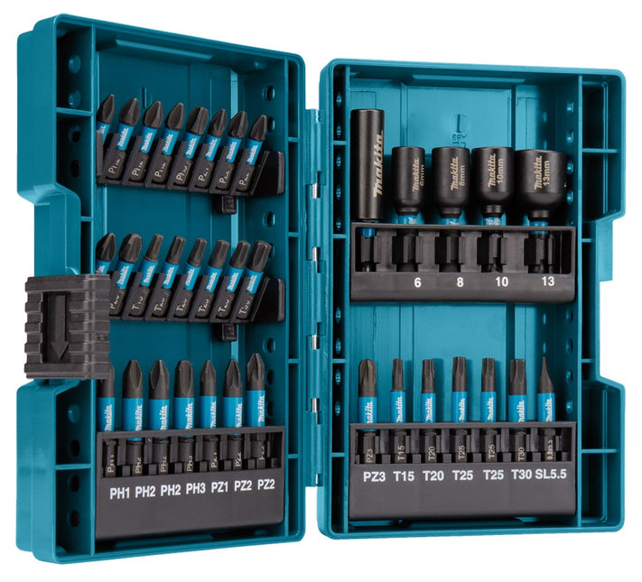 Makita Impact 35-Delige Schroefbitset Black 35-Delig – B-66880