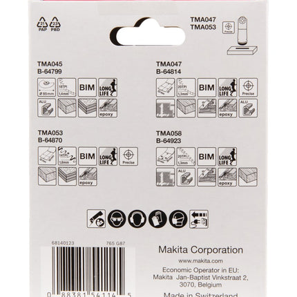 Makita Invalzaagset – B-67480
