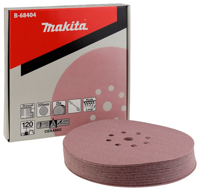 Makita Schuurschijf 225mm K120 Velcro – B-68404