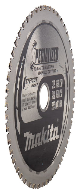 Makita Zaagblad RVS Efficut 150X20X1,1 48T 0G Zaagblad – B-69294