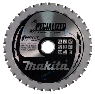 Makita HM Zaagblad 150X20 33T Ffcut Cirkelzaagblad Staal – B-69325