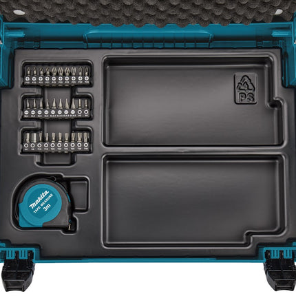 Makita BOOR-/bitset 65-Delig SDS+ Boor/schroefbitset SDS-PLUS Mbox – B-69478