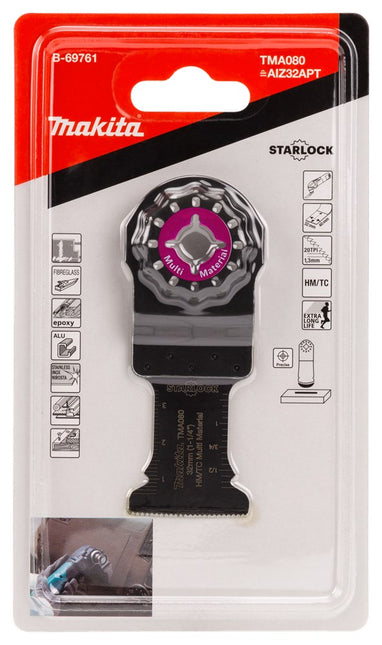 Makita TMA080 Invalzaagblad 32X40mm Multimateriaal Invalzaagbl 32mm Multimateriaa – B-69761
