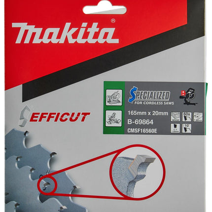 Makita AFKORTZAAGBLAD HOUT