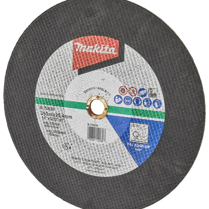 Makita Doorslijpschijf 350X4,0X25,4mm Staal – B-70839