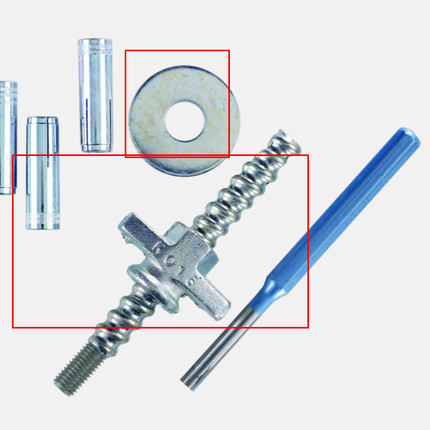 Carat Snelspanner+Vleugelmoer+Ring – BA03ZA0000