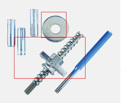Carat Snelspanner+Vleugelmoer+Ring – BA03ZA0000