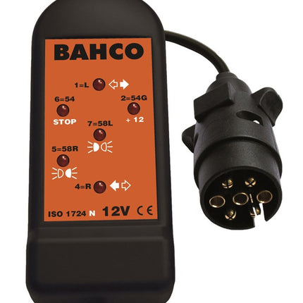 BAHCO STOPCONTACTTESTER 12V 7 PIN