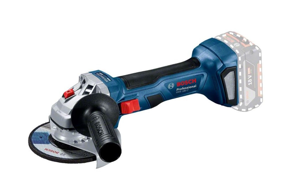 Bosch GWS 18V Accu haakse slijpmachine