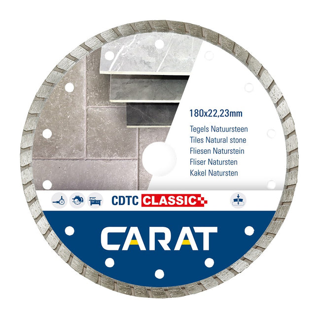 Afbeelding Carat diamantzaag voor tegels en natuursteen CDTC