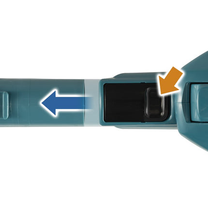 Makita CL002GZ01 40V Max Steelstofzuiger Blauw