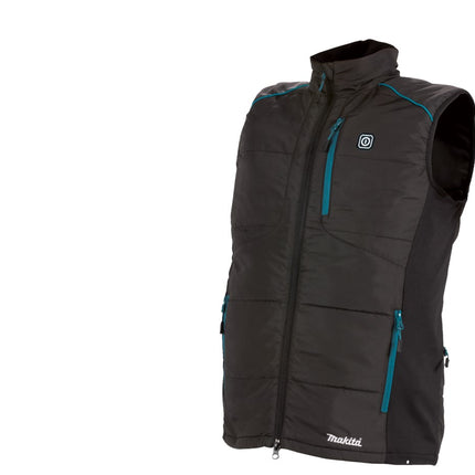 MAKITA CV102DA1SNL1 VERWARMD VEST S     MAAT S - 2,0 AH ACCU (1 ST), LADER