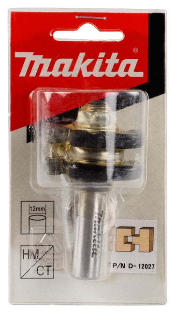 Makita Groef/veerfrees+lag S12 Groef/veerfrees met Kogellager – D-12027