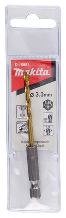 Makita HSS Tin Boor 3.3mm – D-16081