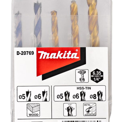 Makita Borenset 1/4" Vorm E – D-20769
